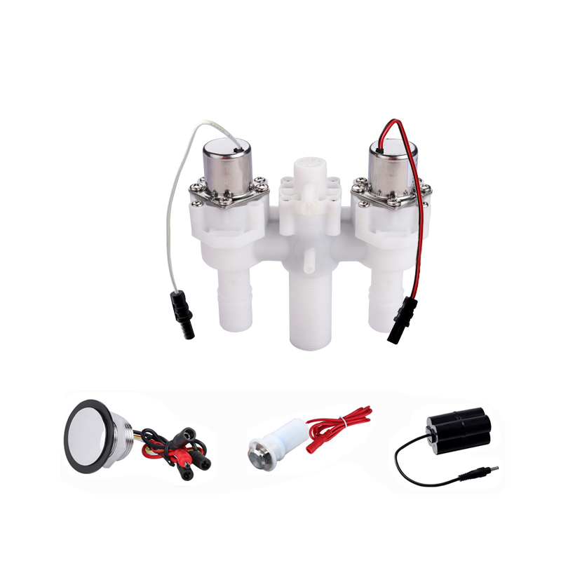 Electronic toilet assembly